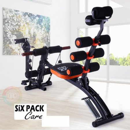 Six pack machine with pedals